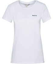 Women's Barbour Saltford T-Shirt - White