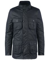 Men's Barbour Corbridge Waxed Jacket - Navy / Classic