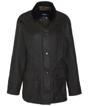 Women's Barbour Classic Beadnell Wax Jacket - Olive
