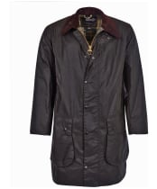 Barbour Border Waxed Jacket - Sage