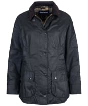 Women's Barbour Beadnell Wax Jacket - Sage
