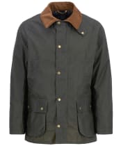 Men's Barbour Lightweight Ashby Waxed Jacket - Archive Olive