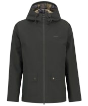 Men's Barbour Hooded Domus Waterproof Jacket - Sage / Dress