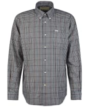 Men’s Barbour Henderson Thermo Weave Shirt - Navy