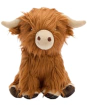 Barbour Dog Highland Cow Toy - Brown / Classic
