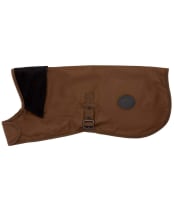 Barbour Waxed Cotton Dog Coat - Tan