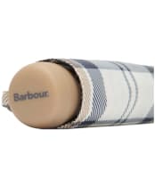Women's Barbour Portree Umbrella - Hessian / Navy Tartan