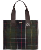 Women's Barbour Turnberry Tartan Tote Bag - New Classic Tartan