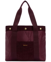 Women's Barbour Healy Tote Bag - Merlot