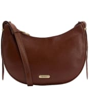 Women's Barbour Sorrel Leather Sling Bag - Brown