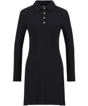 Women's Barbour International Chloe Ribbed Mini Dress - Black