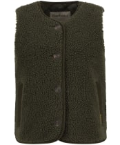 Women's Barbour Luciana Fleece Gilet - Olive