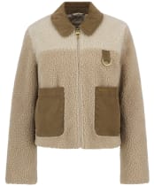 Women's Barbour Malena Fleece - NATURAL/ECRU
