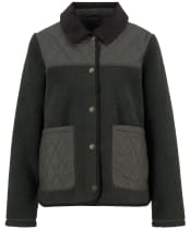 Women's Barbour Laurel Fleece Jacket - Olive / Sage