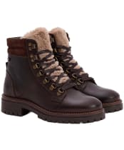 Women's Barbour Bamburgh Hiking Style Boots - Brown