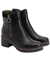 Women's Barbour Dahlia Heeled Boots - Black
