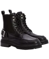 Women's Barbour Leonie Lace Up Boots - Black