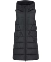 Women's Barbour International Cecilla Puffer Gilet - Black