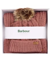 Women’s Barbour Penshaw Beanie & Scarf Set - Arabesque