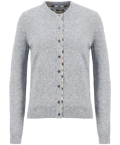 Women’s Barbour Pendle Cardigan - Grey Marl / Hessian