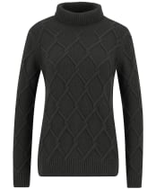 Women's Barbour Burne Roll Neck Knit - Olive
