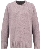 Women's Barbour Lavensdale Crew Knitted Jumper - Pink Blush
