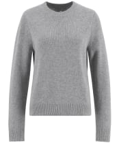 Women's Barbour Woodhouse Knitted Jumper - Grey Marl