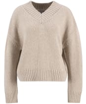 Women's Barbour Antonia Knitted Jumper - Oat