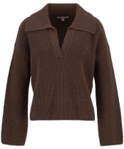 Women's Barbour Robyn Knitted Jumper - Vicuna