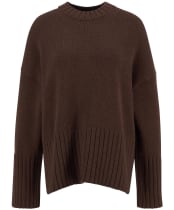 Women's Barbour Sophia Knitted Jumper - Vicuna