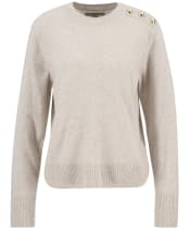 Women's Barbour Eleanor Knitted Jumper - Oat