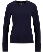 Women's Barbour Carlby Knitted Jumper - Navy