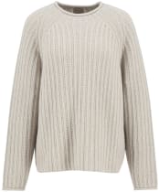 Women's Barbour Bamburgh Knitted Jumper - Birch