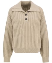 Women's Barbour Norham Knitted Jumper - Oatmeal