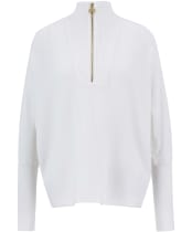 Women's Barbour International Lola Knitted Jumper - Off White