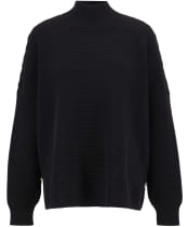 Women's Barbour International Kaia Knitted Jumper - Black