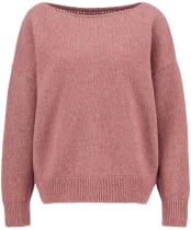 Women's Barbour International Juliana Knitted Jumper - Raspberry