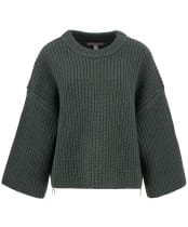 Women's Barbour Lilian Knitted Jumper - Olive