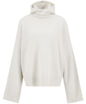 Women's Barbour Evette Knitted Hoodie - Birch