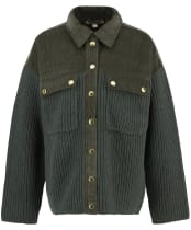 Women's Barbour Maxine Knitted Cardigan - Olive