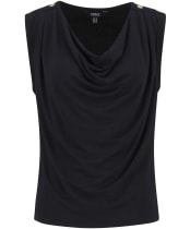 Women's Barbour International Saskia Top - Black