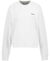 Women's Barbour Bede Oversized Crew Sweatshirt - Cloud