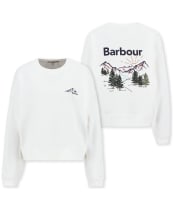 Women's Barbour Harper Sweatshirt - Cloud