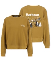 Women's Barbour Harper Sweatshirt - Mustard