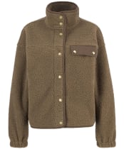 Women's Barbour Mabel Fleece - Military Brown