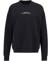 Women's Barbour International Kaia Sweatshirt - Black
