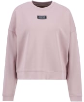 Women's Barbour International Imogen Sweatshirt - Pale Mauve