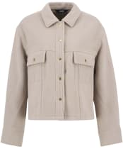 Women's Barbour International Chloe Overshirt - Oat