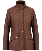 Women's Barbour Cavalry Polarquilt Jacket - Vicuna