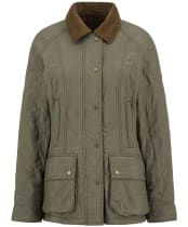 Women's Barbour Beadnell Polarquilt - Military Brown